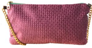 MINI DARCY DISCO POUCH IN MAJENTA