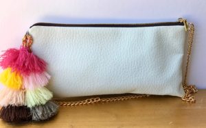FRIDA CROSSBODY BAG WITH MULTICOLOR TASSEL